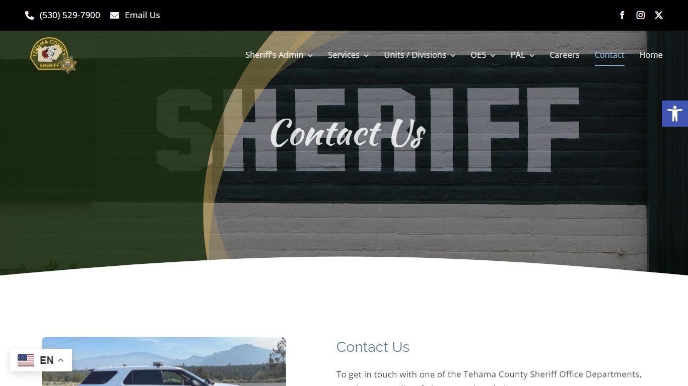 Contact Us - Tehama County Sheriff’s Office